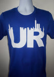Unisex Blue/White UR Logo SS