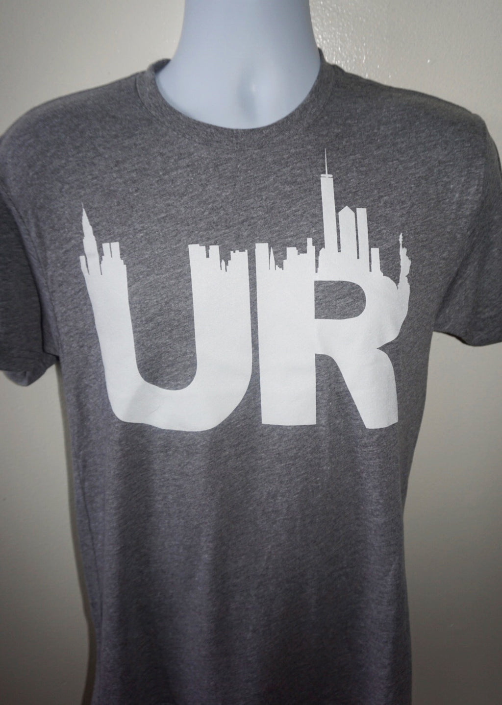 Unisex Grey/White UR Logo SS