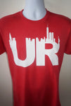 Unisex Red/White UR Logo SS