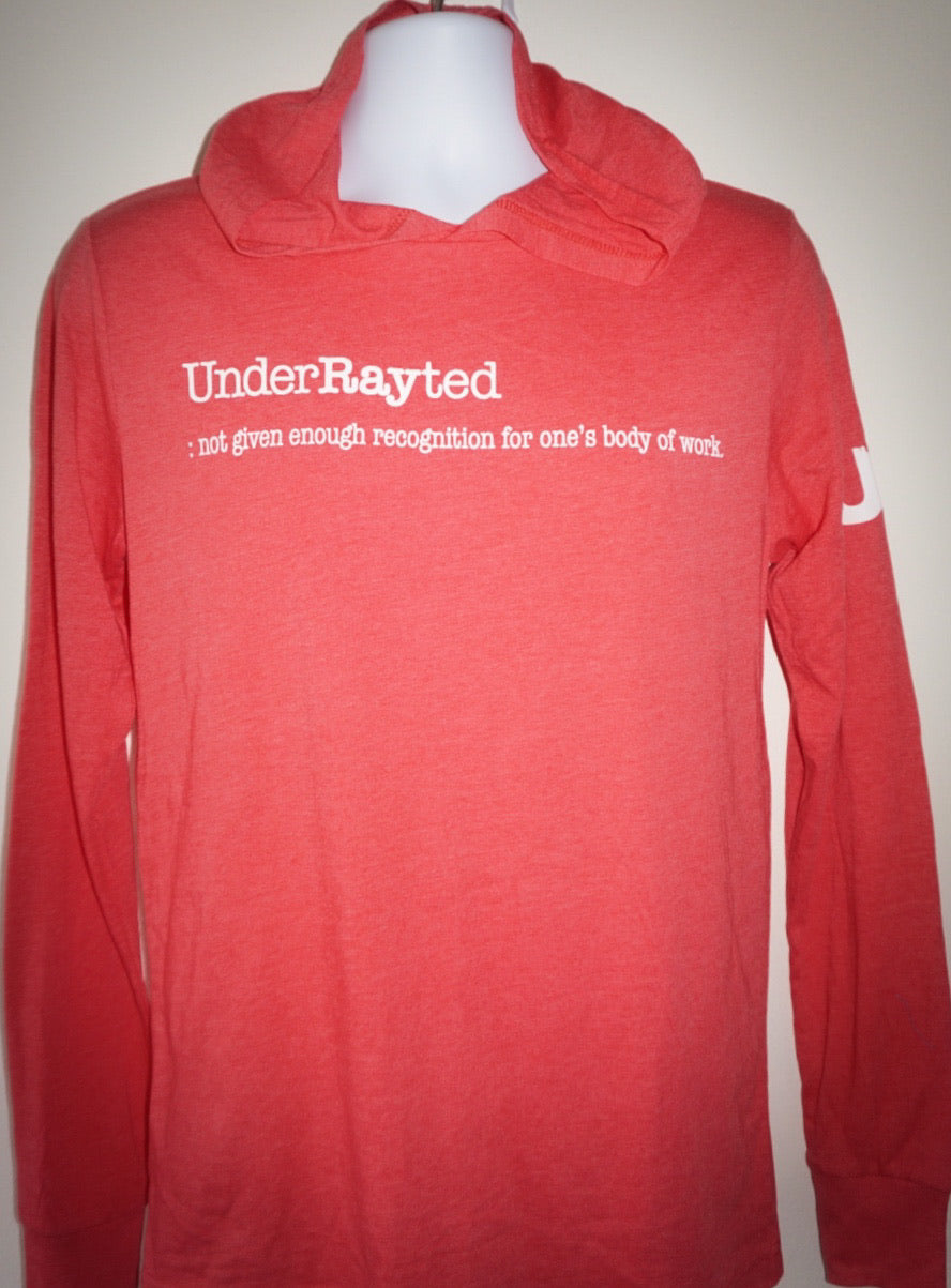 Unisex Red UnderRayted Definition Hoodie Shirt