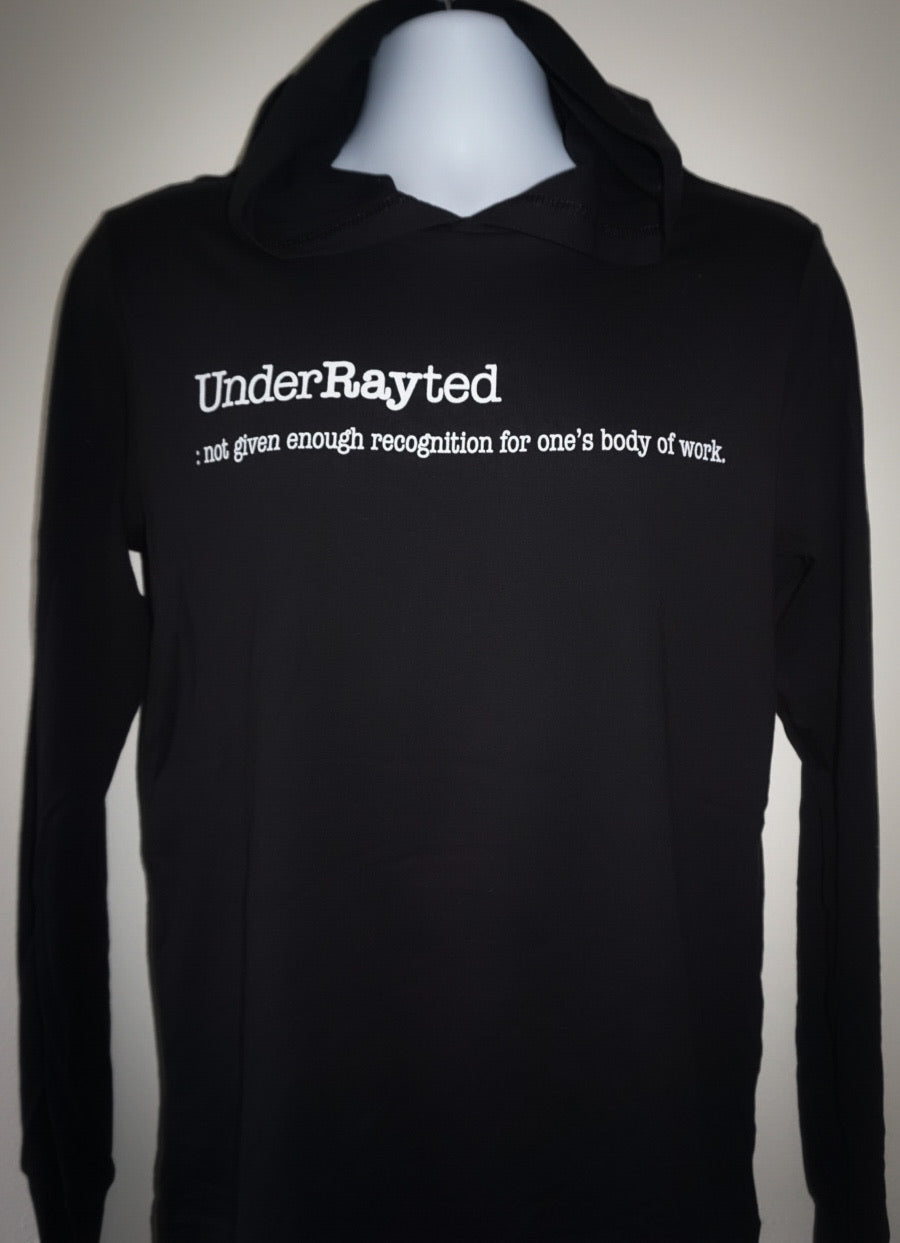 Unisex Black UnderRayted Definiton Hoodie Shirt
