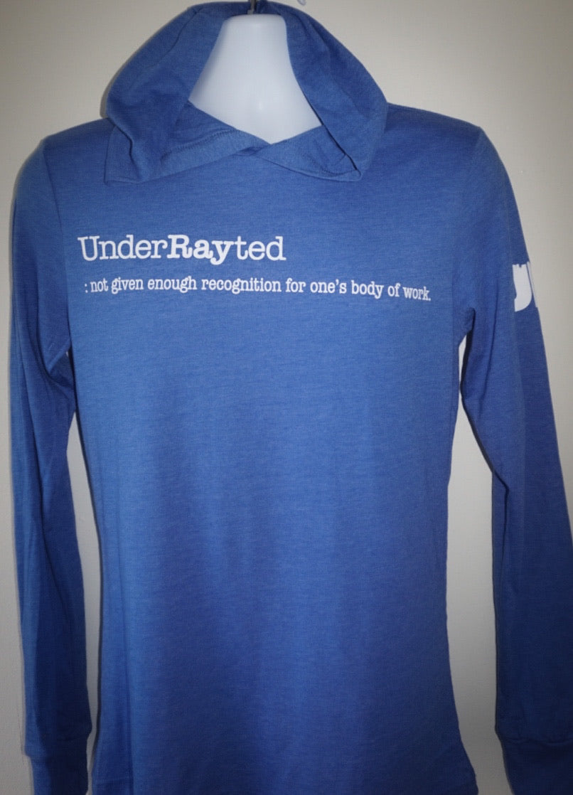Unisex Blue UnderRayted  Definition Hoodie Shirt