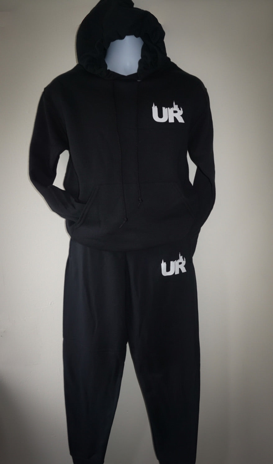 Unisex Black UnderRayted Sweatsuit